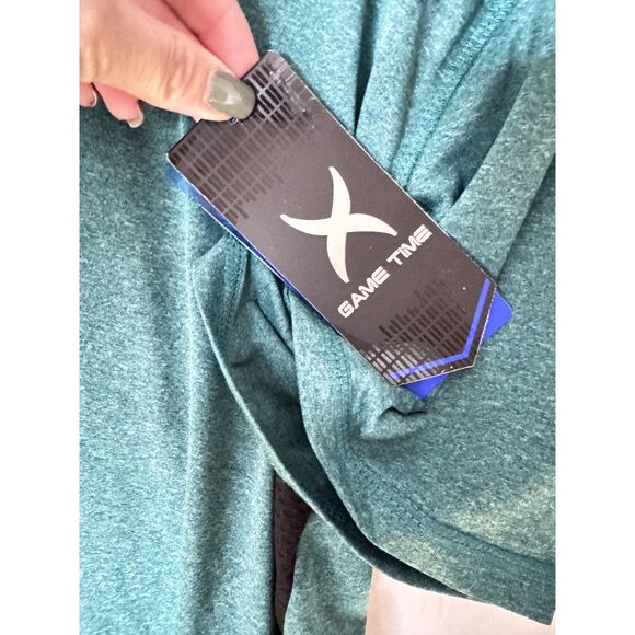 Game Time Heathered Green Performance Tee – Size L – NWT - Picture 2 of 4